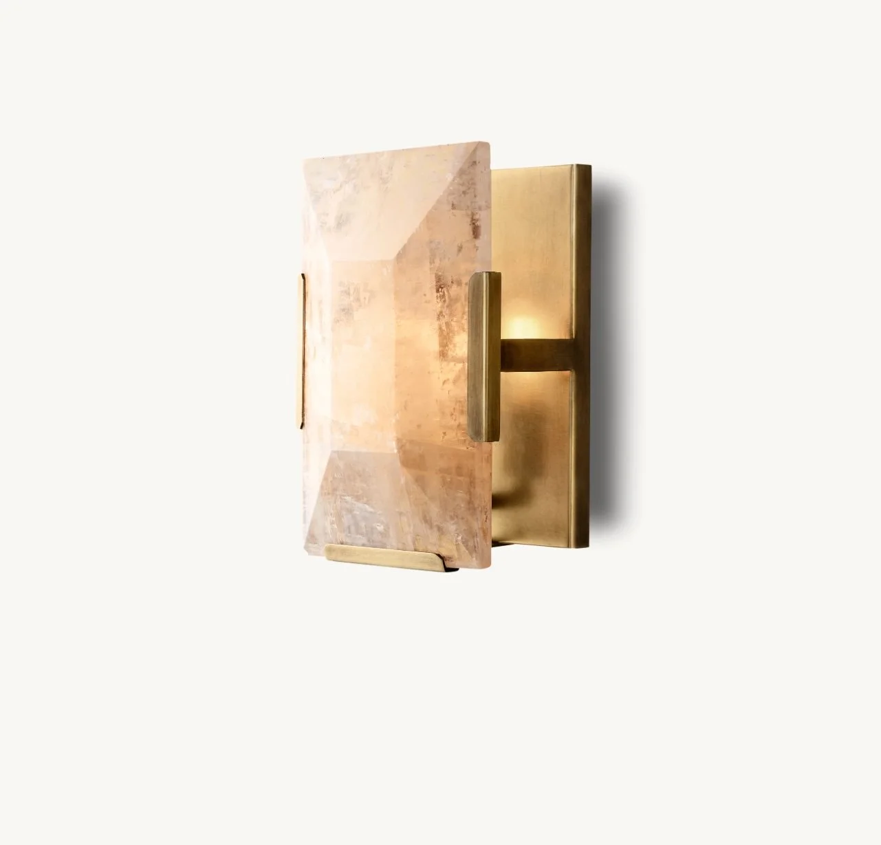 Restoration Hardware-Harlow Calcite Sconce