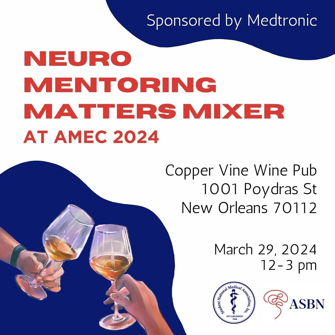 Are you attending the Annual Medical Education Conference?! 🩺 

We are so excited to go to AMEC 2024 in New Orleans! This is the 60th Anniversary of the largest gathering of underrepresented minority medical and premedical students across the US and