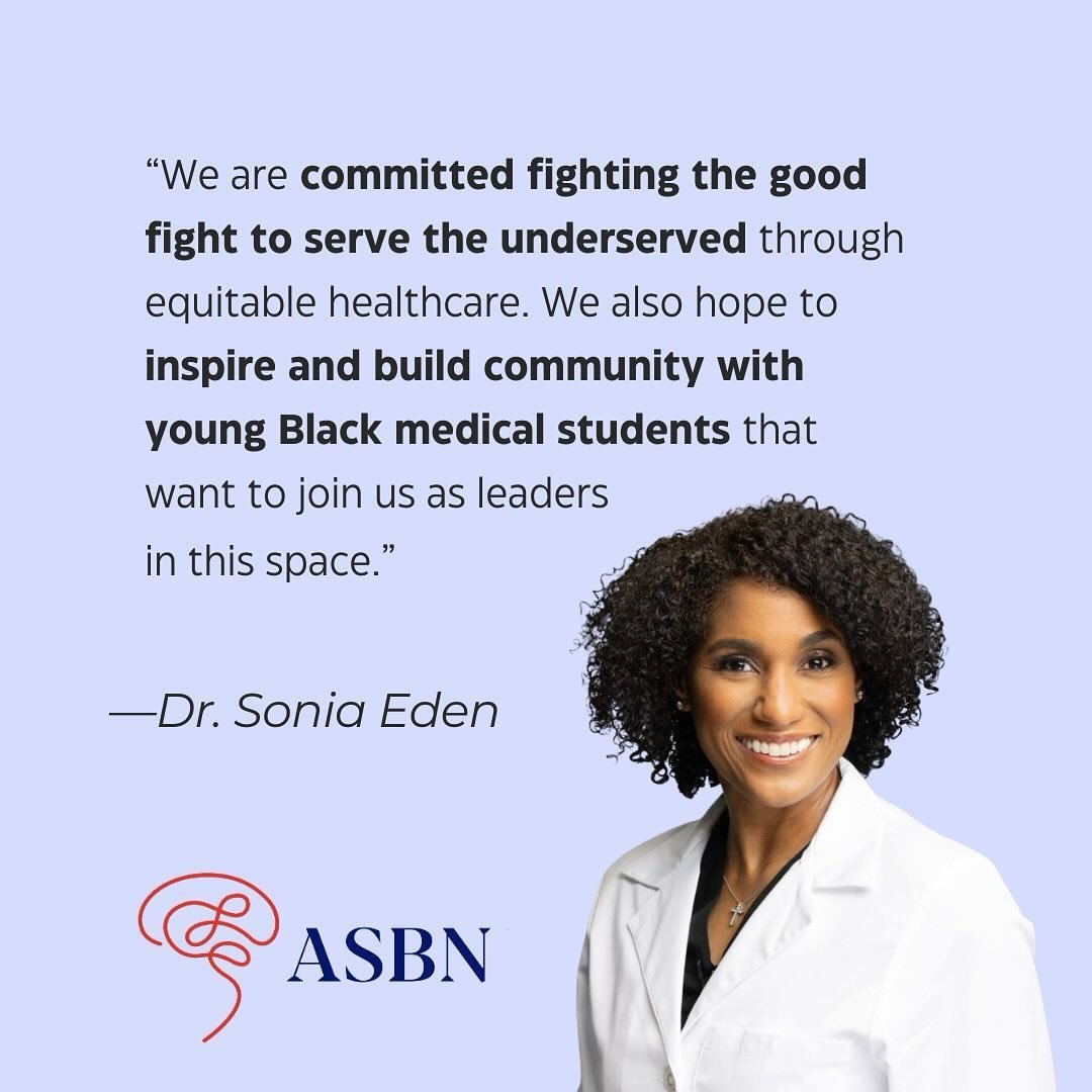 #QuoteoftheDay is from one of the proud founding members of ASBN and our current President Dr. Sonia Eden! Dr. Eden is very passionate about the topic of health equity. Health equity is defined by the IOM (Institute of Medicine) as &ldquo;providing c