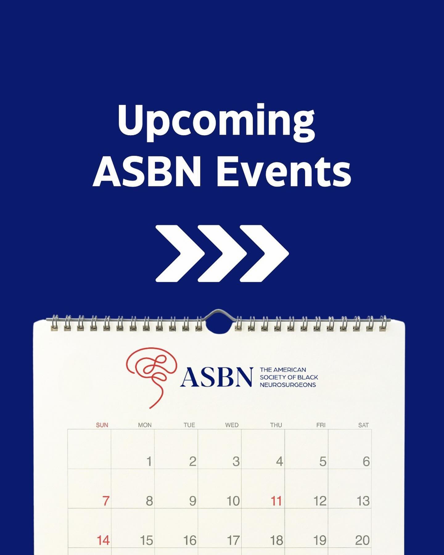 We are looking forward to a weekend full of events for AANS 2024 in Chicago! 

Check out and sign up our events May 3, May 4 and May 5! 

Learn more about the events and how to sign up at the #linkinbio 🔗