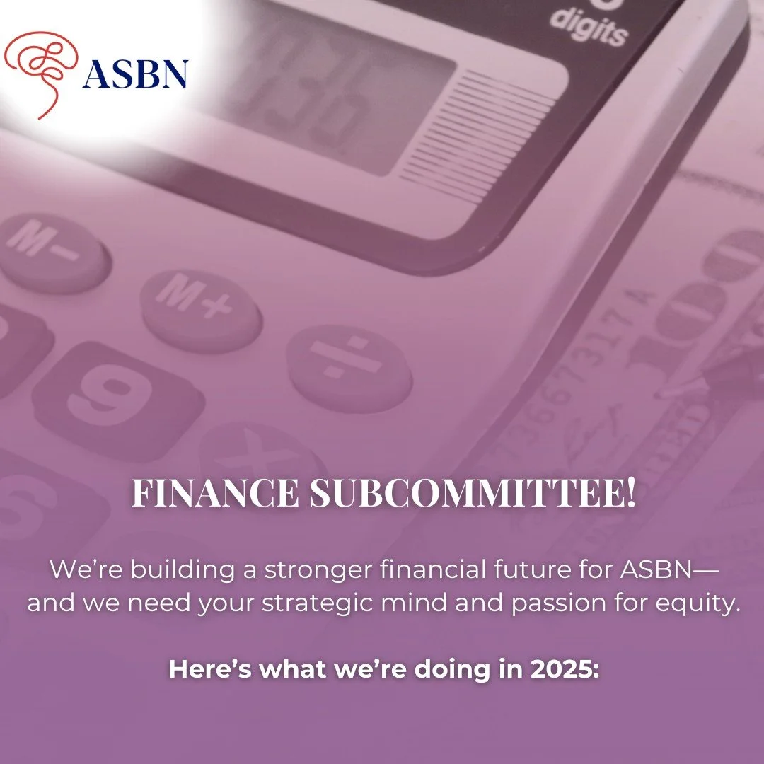 Numbers matter&mdash;and so does your voice. Help drive impact behind the scenes by joining the Finance Subcommittee! Applications are open until 8/15&mdash;bring your brilliance and let&rsquo;s make every dollar count. 

Visit amsobns.org today to a