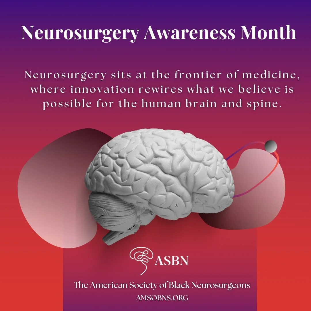 This Neurosurgery Awareness Month, we celebrate the power of neurosurgery to save lives, advance medicine, and inspire future leaders in the field.

A special thank you to our colleagues at the American Association of Neurological Surgeons @aansneuro