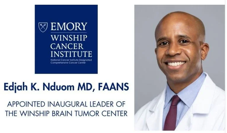 Join us in congratulating ASBN Executive Board member Dr. Edjah Nduom @eknduom  on his new leadership role as Director of the Winship Brain Tumor Center at Emory University&rsquo;s Winship Cancer Institute! Through this collaborative, multidisciplina