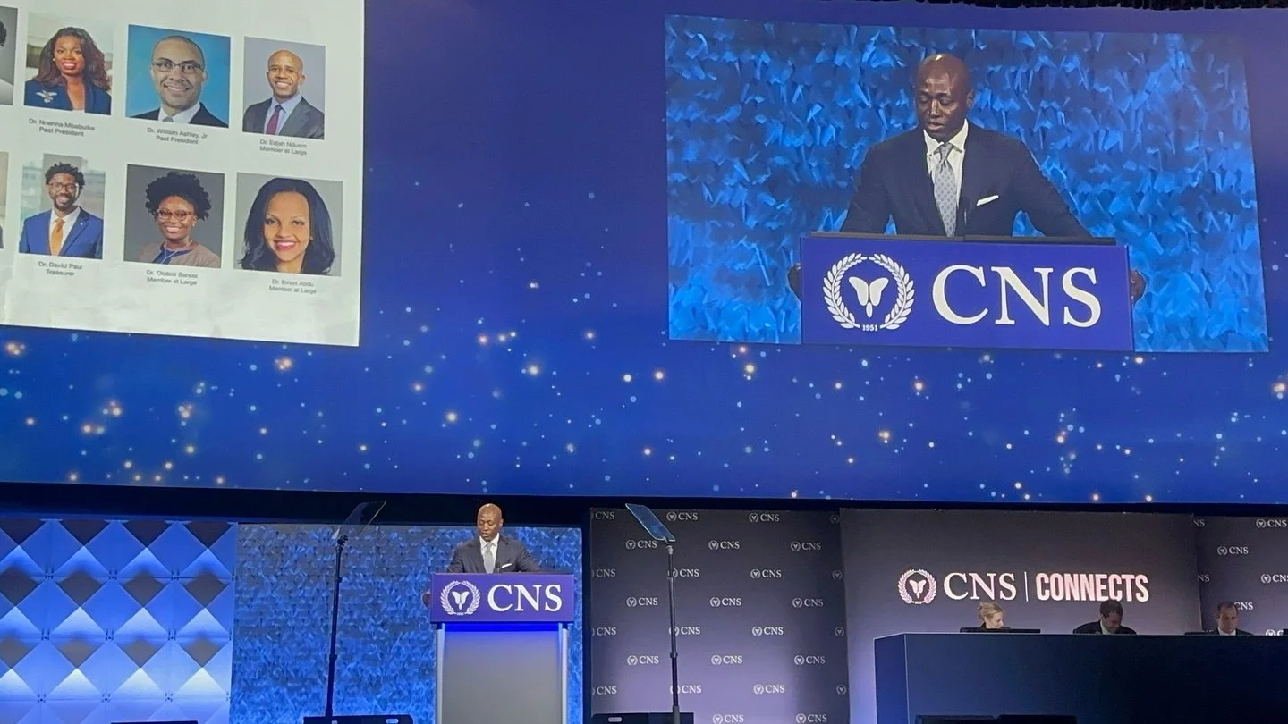 What an incredible start to @cns_update! The first few days have been filled with unforgettable moments&mdash;from the insightful presidential address by our current ASBN president, to an inspiring conversation with Spike Lee, and meaningful mentorin
