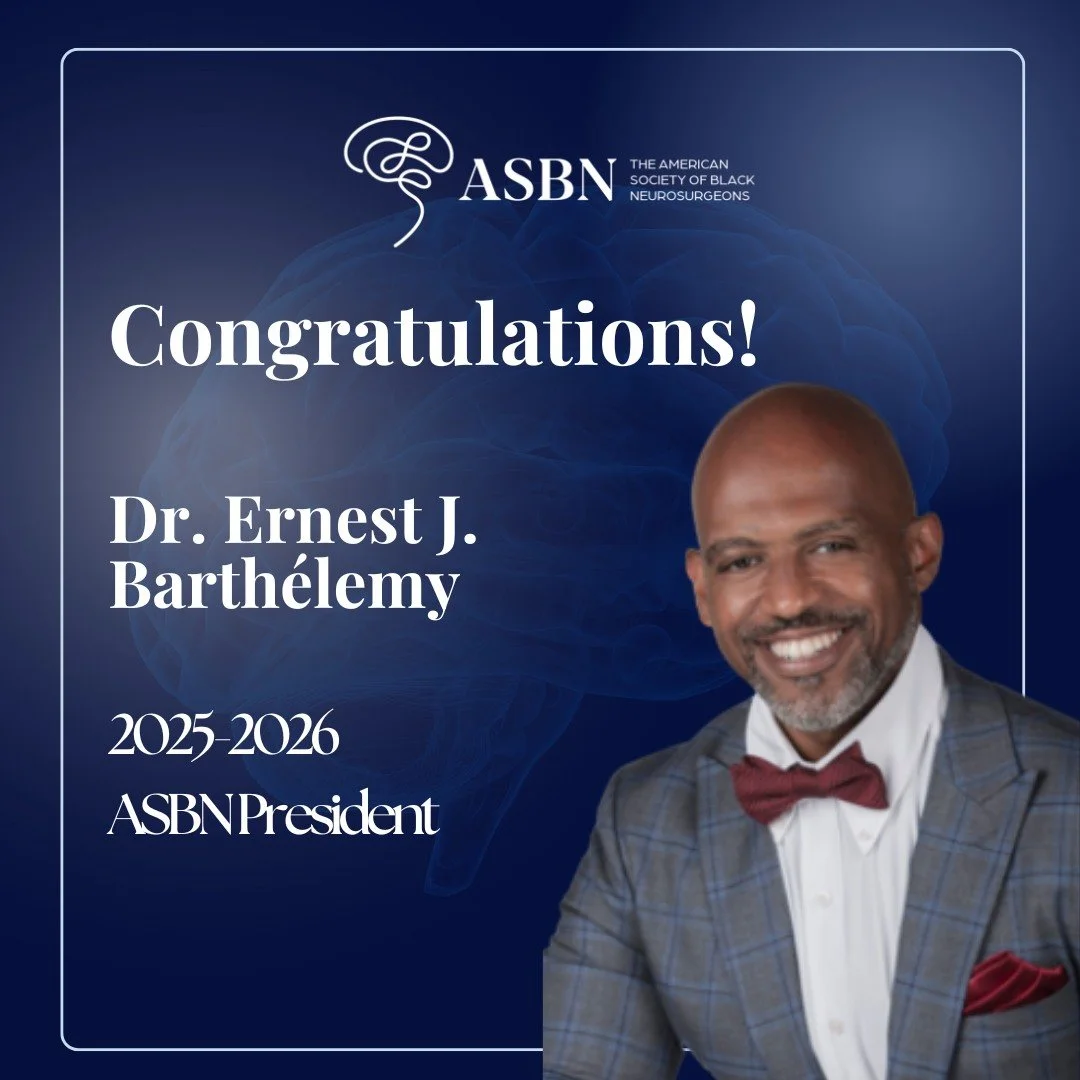 We are proud to welcome Dr. Ernest J. Barth&eacute;lemy as our new President for the 2025&ndash;2026 year. Dr. Barth&eacute;lemy&rsquo;s passion for service, scholarship, and advocacy represents the very spirit of ASBN. We look forward to a future fi