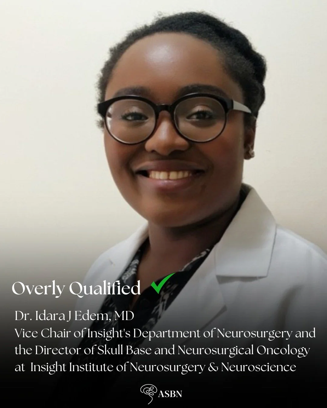 Women's History Month is a time to honor the leaders transforming medicine today. Dr. Idara J. Edem, MD is a powerful example of Black Neurosurgical Excellence in action. As Vice Chair of Insight's Department of Neurosurgery and Director of Skull Bas