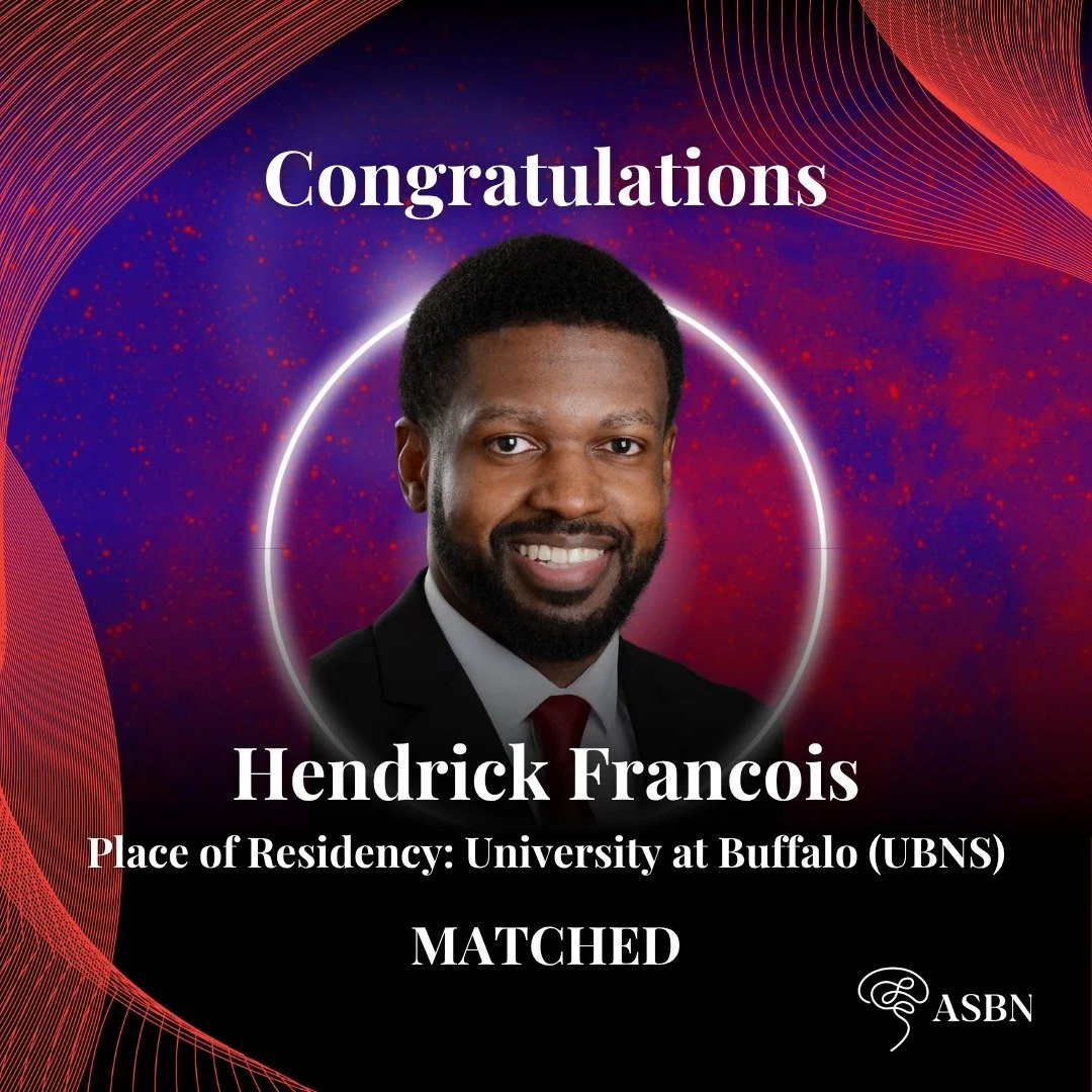 Brooklyn roots. Buffalo bound. Black excellence always. 🖤 Congratulations to Hendrick Francois on matching into Neurological Surgery at the University at Buffalo Neurosurgery (UBNS)!
 
Hendrick is a Jacobs School of Medicine and Biomedical Sciences 