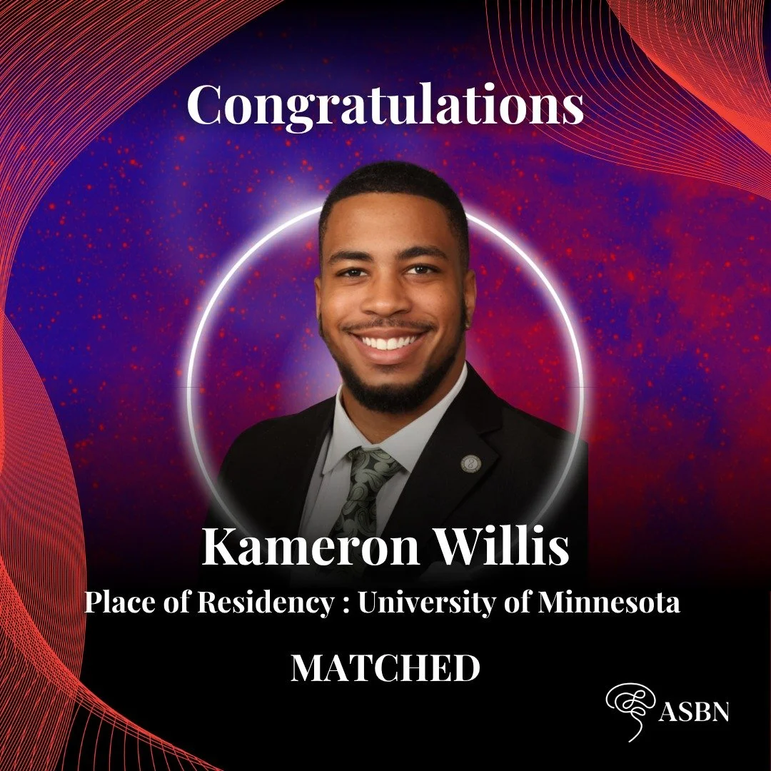 Match Week is a reminder that hard work always finds its home. Welcome to the next chapter, Kameron Willis! 🎉 Congratulations to Kameron Willis on matching into Neurological Surgery at the University of Minnesota!

A graduate of Wright State Univers