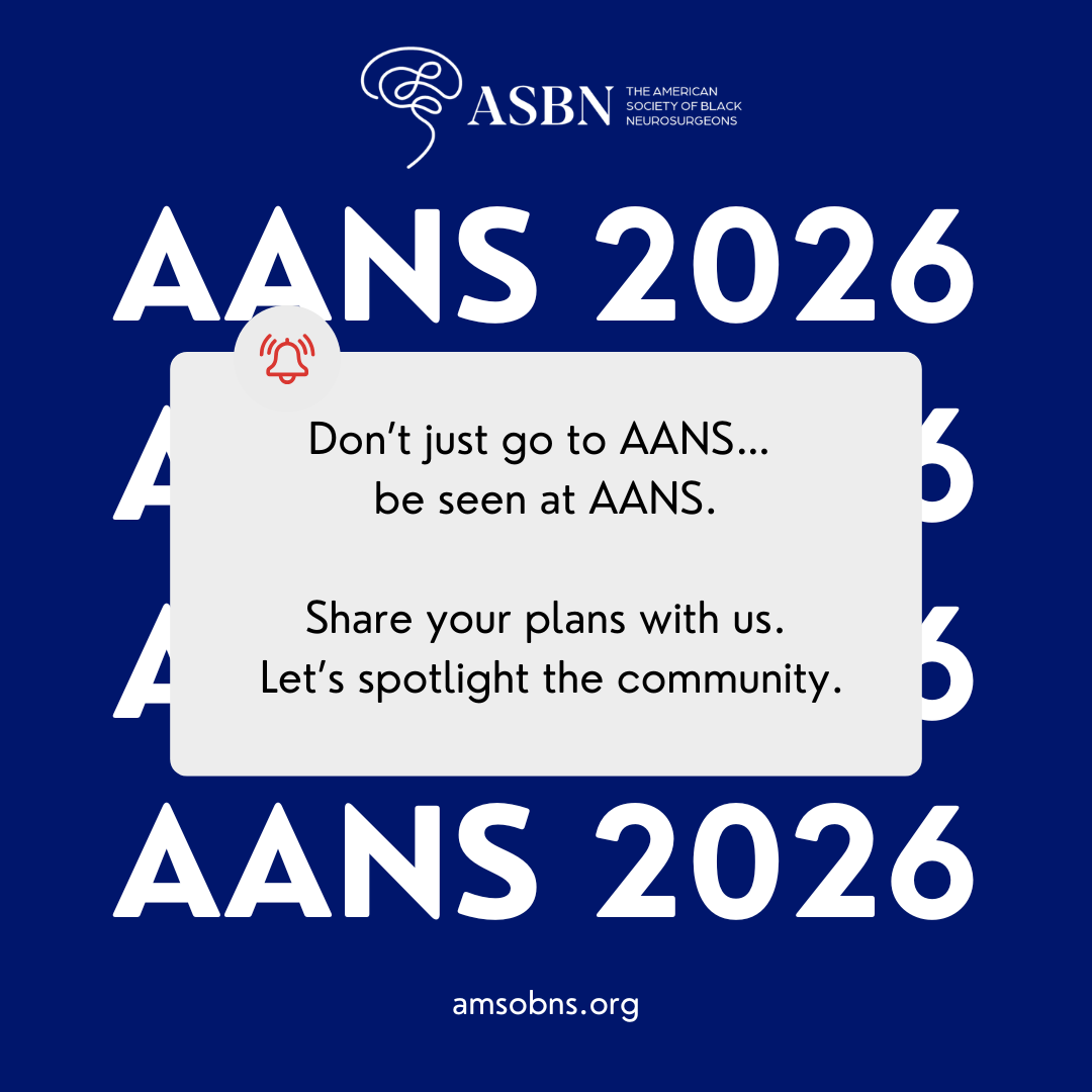 Will you be at AANS? Share your AANS plans.
