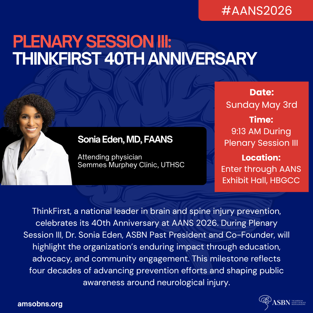 Plenary session lll:  THINKFIRST 40TH ANNIVERSARY