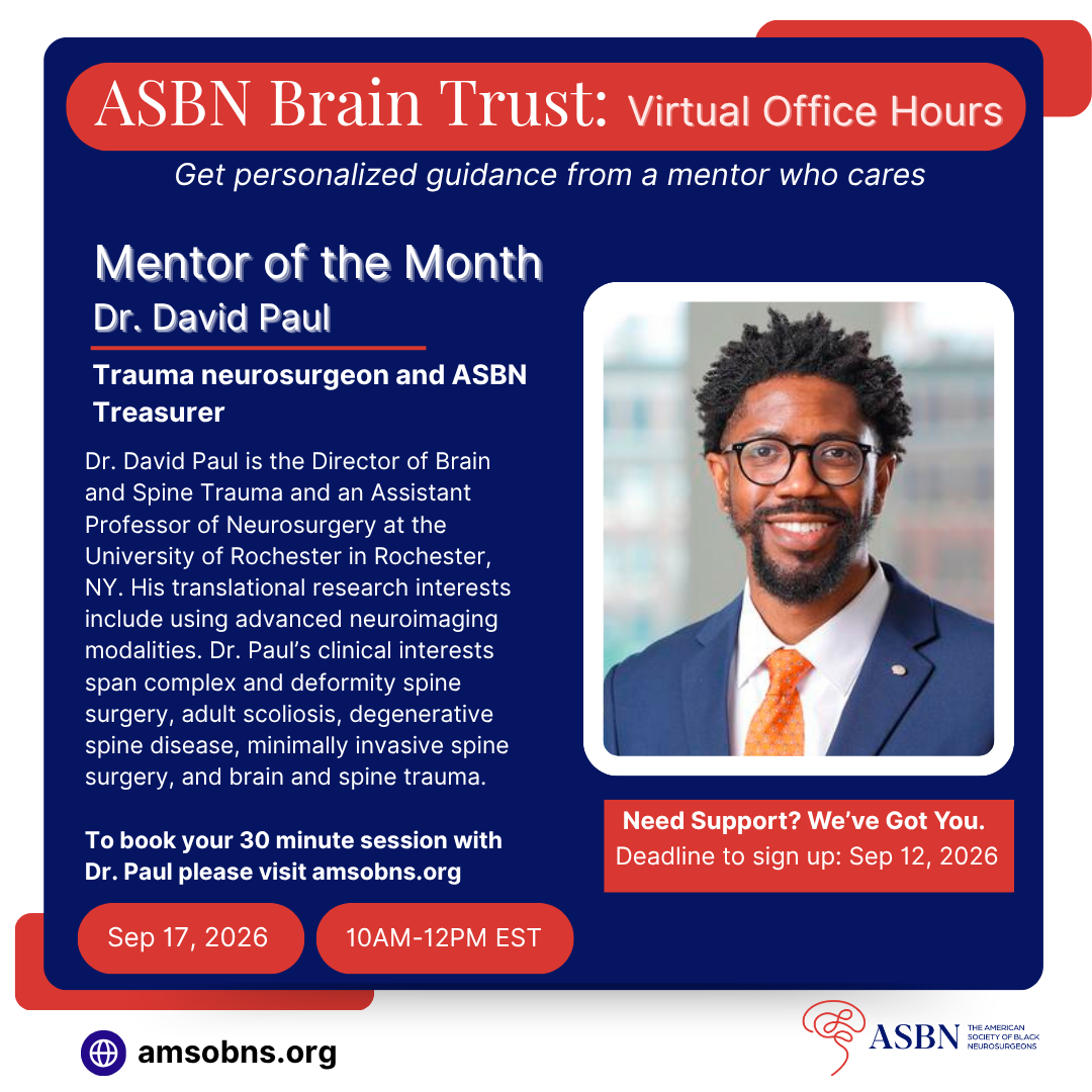 September Mentor of the Month: Dr. David Paul