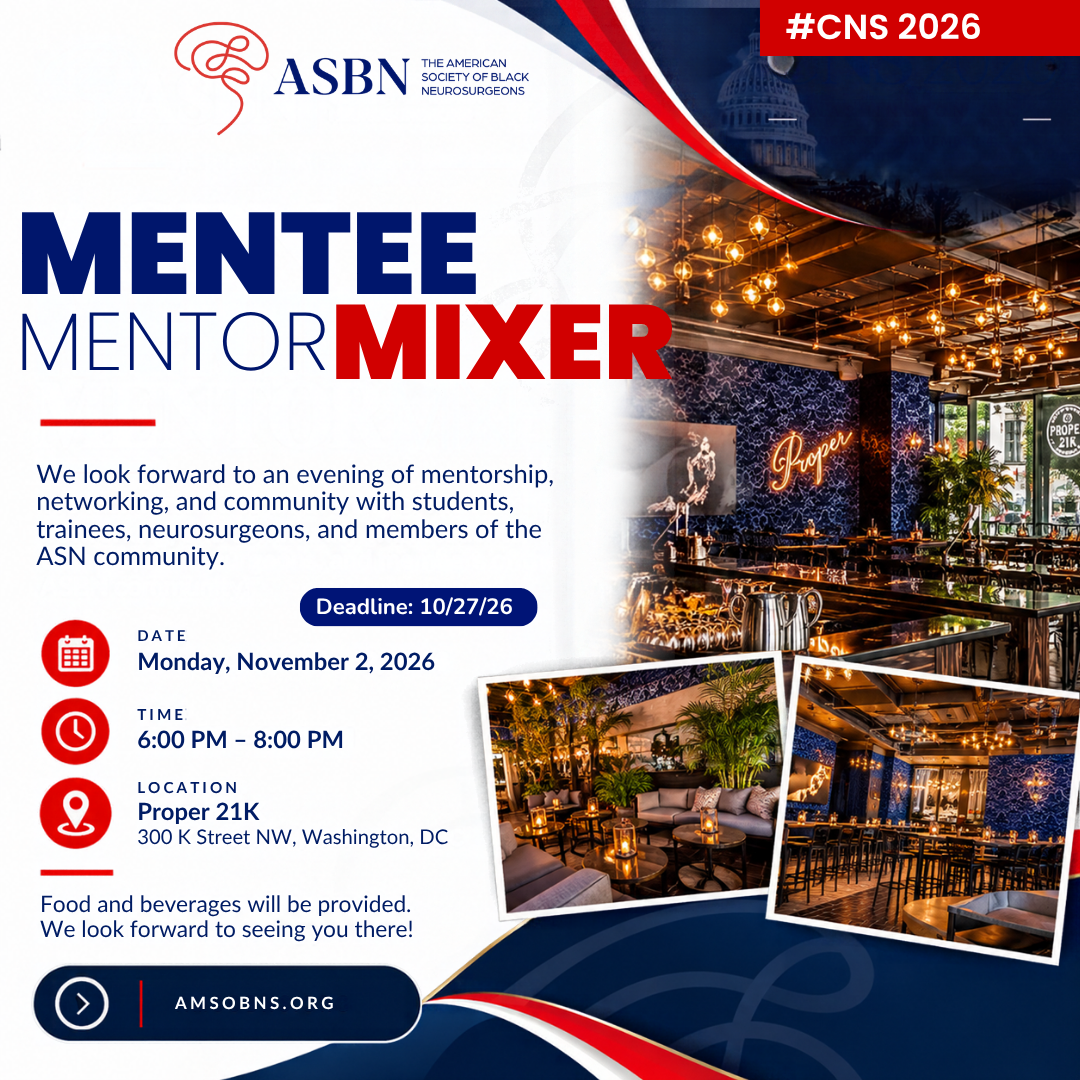 ASBN/NMM Mentee-Mentor Mixer at CNS 2026