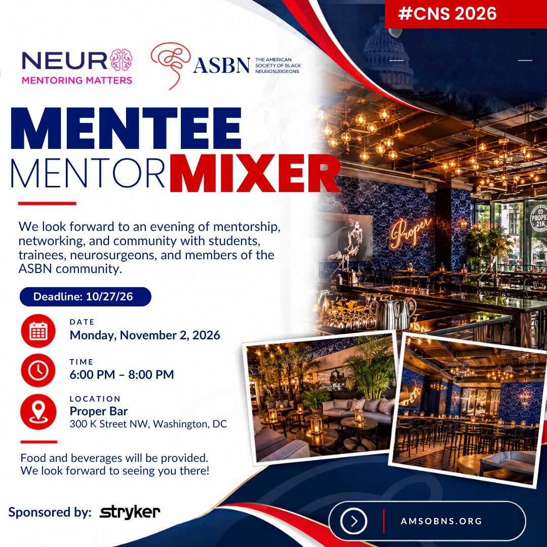 ASBN/NMM Mentee-Mentor Mixer at CNS 2026