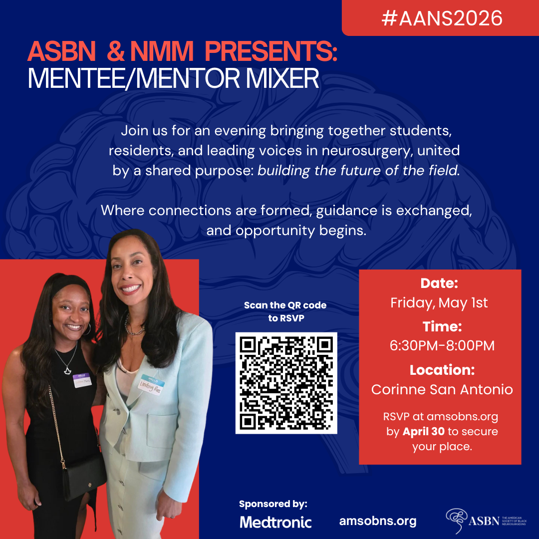 ASBN NMM Mentee/Mentor Mixer — American Society of Black Neurosurgeons