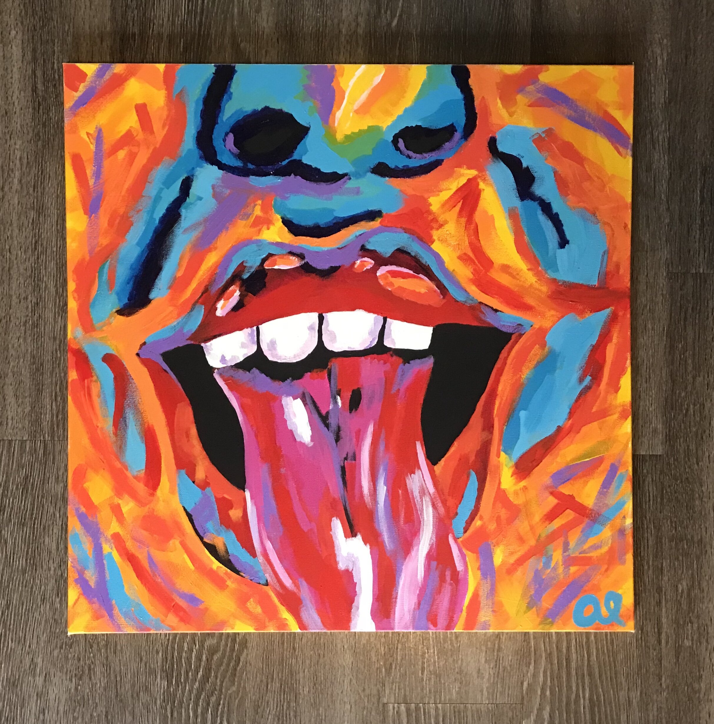 Color Study 24 x 24 Acrylic on Canvas (SOLD)