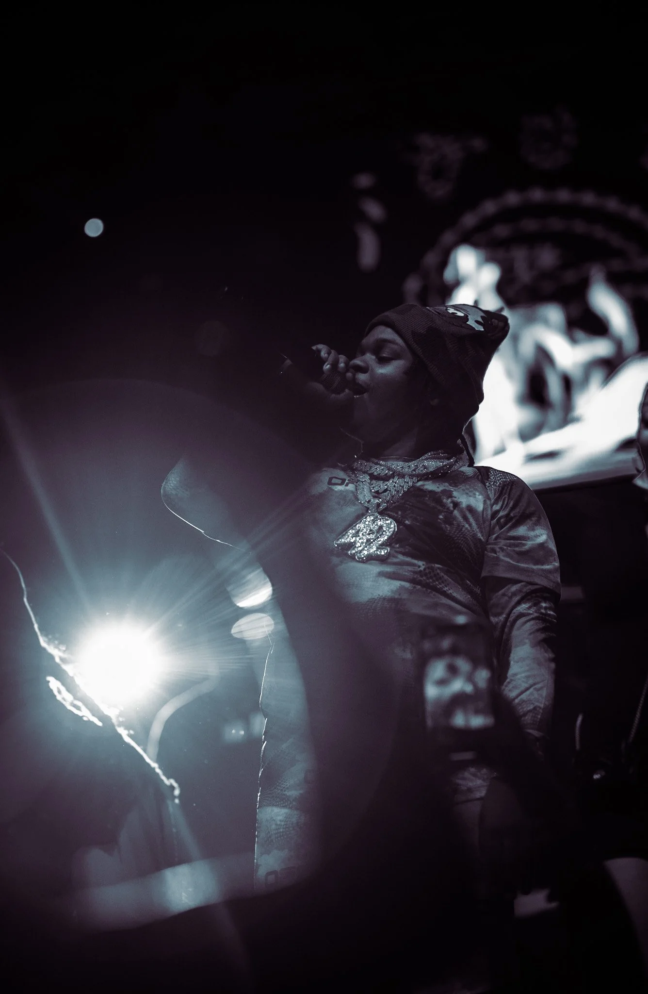 42 Dugg performing at Morgan State Homecoming Concert 2021