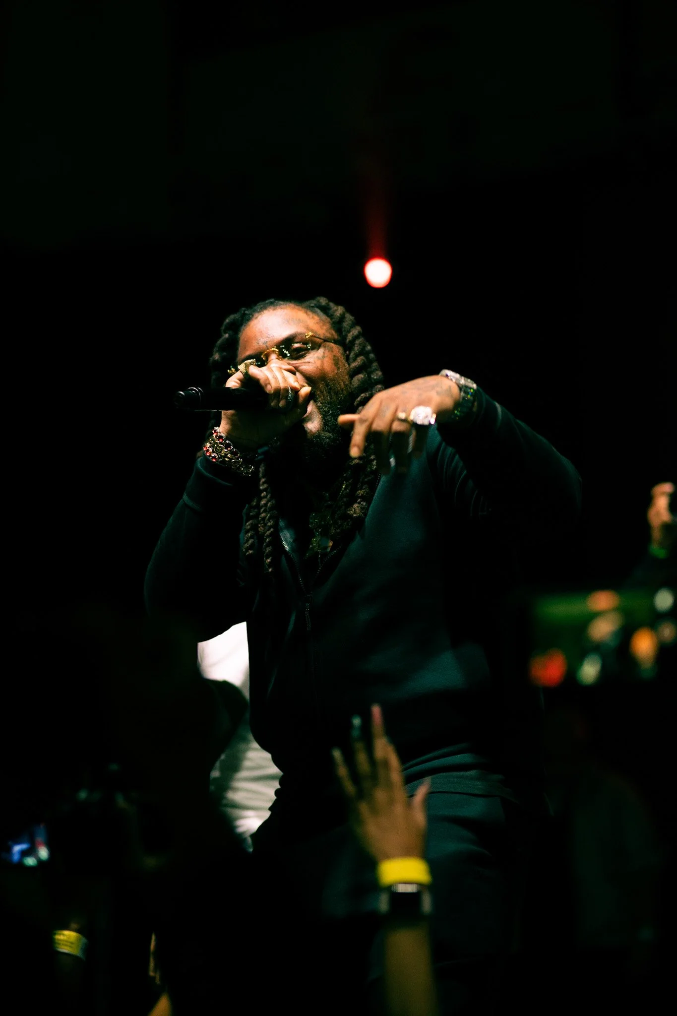 DMV Rapper Fat Trel performing at Morgan State Homecoming 2021