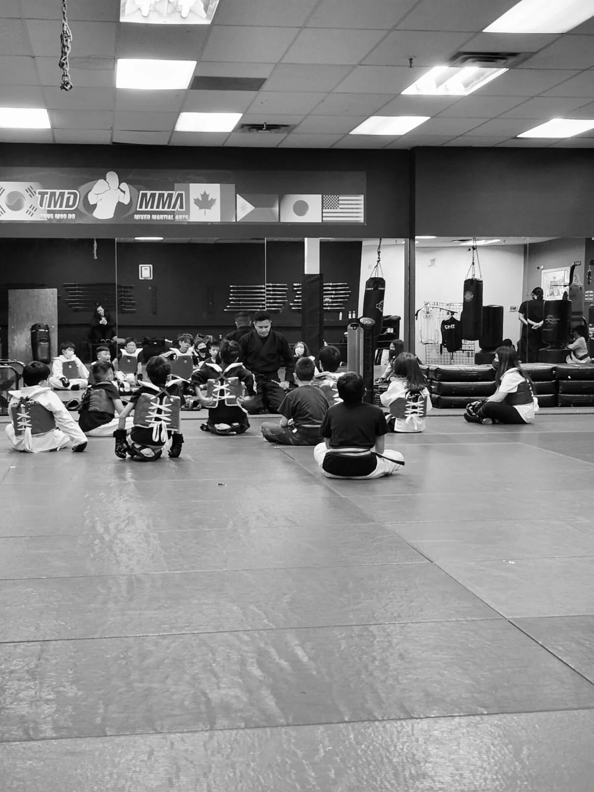 Training at TMD Children's program
