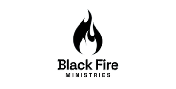 Logo of Black Fire Industries featuring a stylized black flame