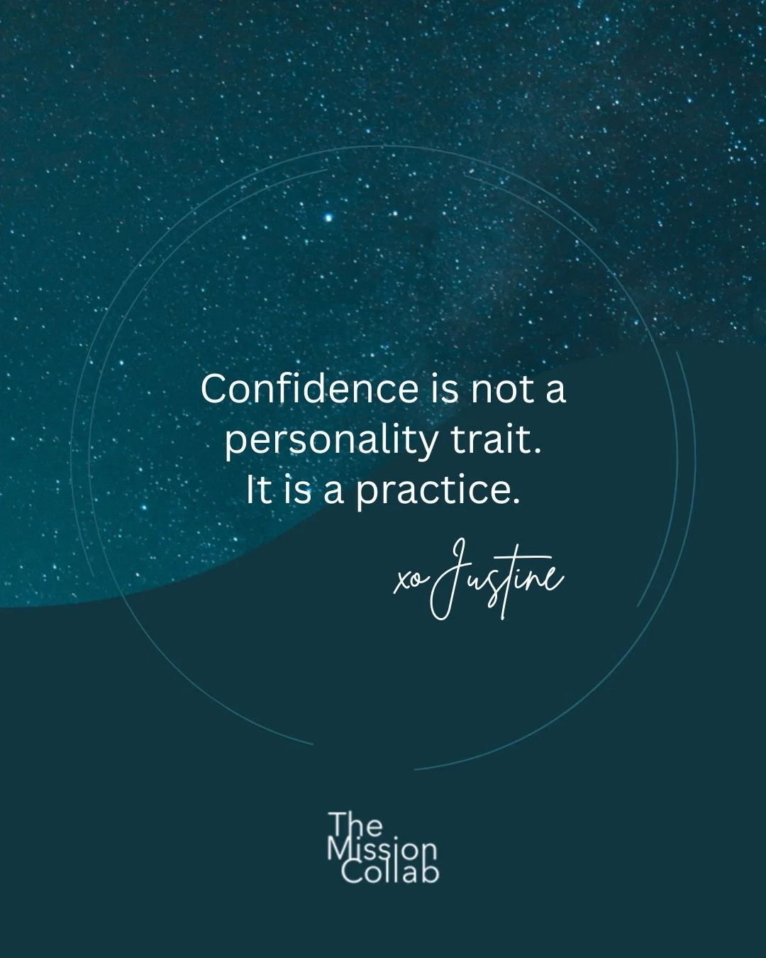 Confidence is not something you are born with. It is something you develop. Confidence is the practice of believing in your ability to learn, grow, and contribute, even when doubt whispers otherwise.
 
xo Justine
P.S. Read the whole post &quot;Remind