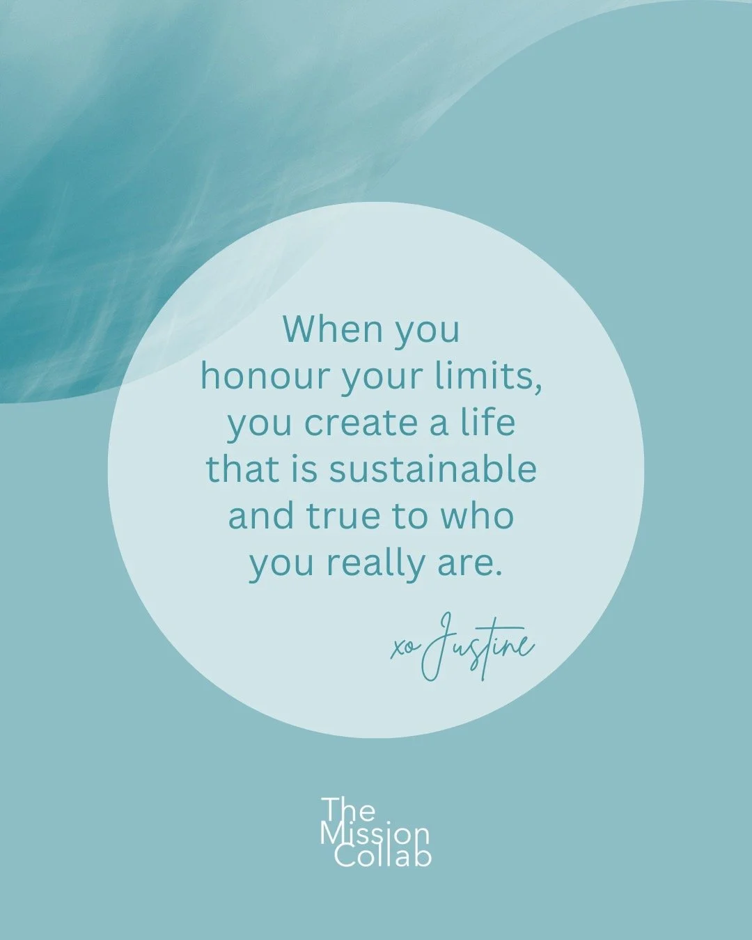 We live in a culture that celebrates &ldquo;more is more.&rdquo; More striving, more producing, more proving. But that way of living can leave us overextended and exhausted.

When you honour your limits, you create a life that is aligned with who you