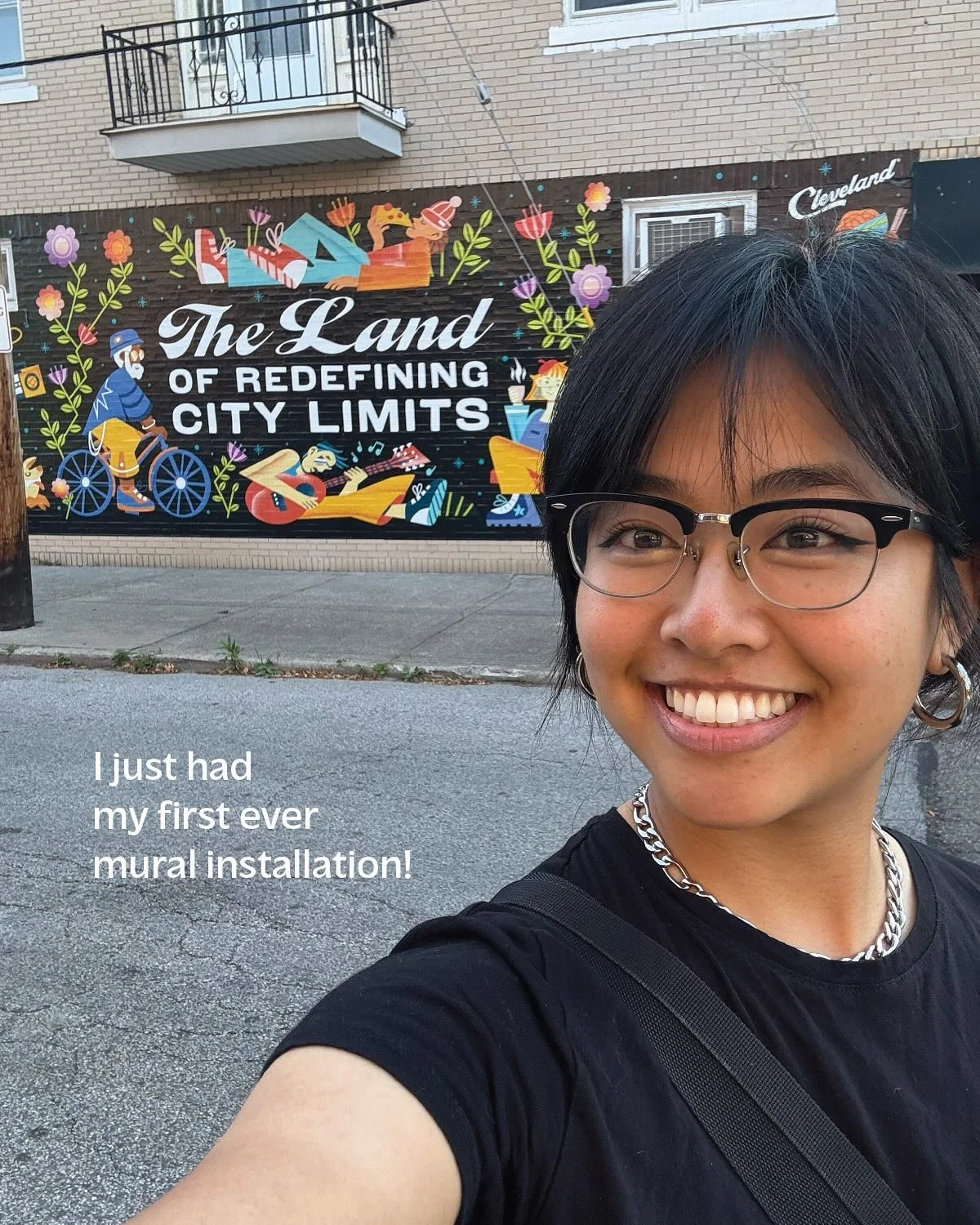 I have my first ever mural up in Larchmere at @fiddleheadgallery. 🥹

📍 12736 larchmere blvd 

The owners, Susan and Sophie have been so lovely and thank you @thisiscle for the opportunity.&nbsp;

Art prints of this mural are now available on my Ets