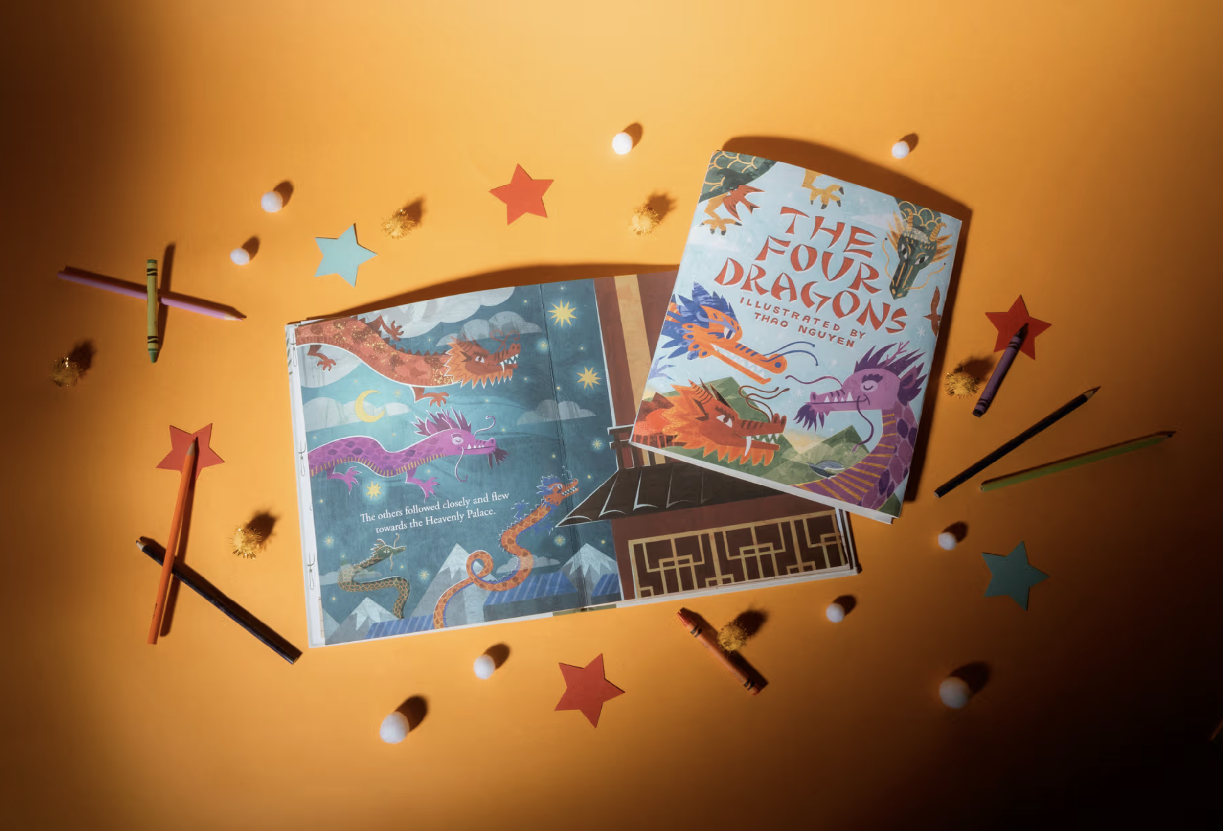 Book Design | The Four Dragons