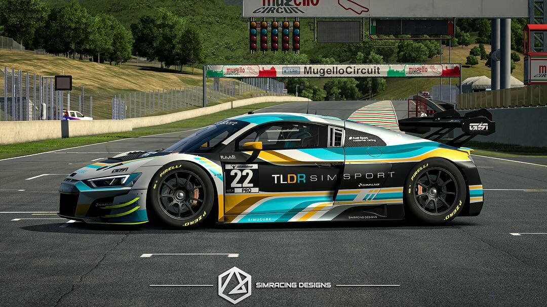 It&rsquo;s been awhile since I&rsquo;ve worked on a TLDR Simsport Livery but we&rsquo;ve ended the year with a potential flurry. 

Their livery has had an updated spec map and transferred over to the brand new Audi R8 GT3 EVO II