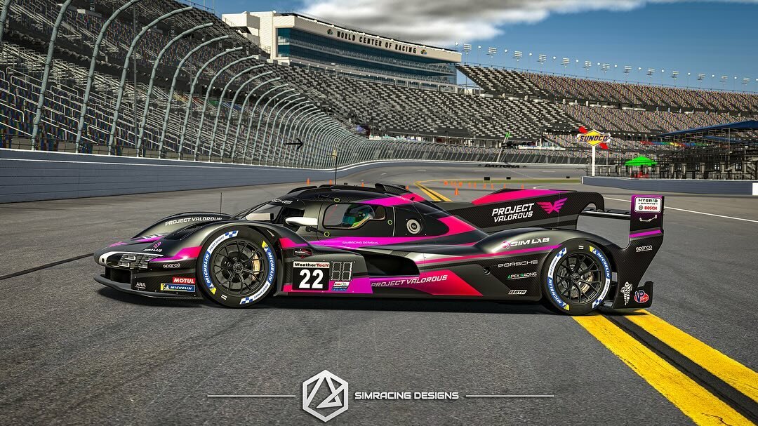 Another Daytona Livery completed just intime for the @iracingofficial D24 happening this weekend.

Another Livery added to the growing @project.valorous iRacing fleet