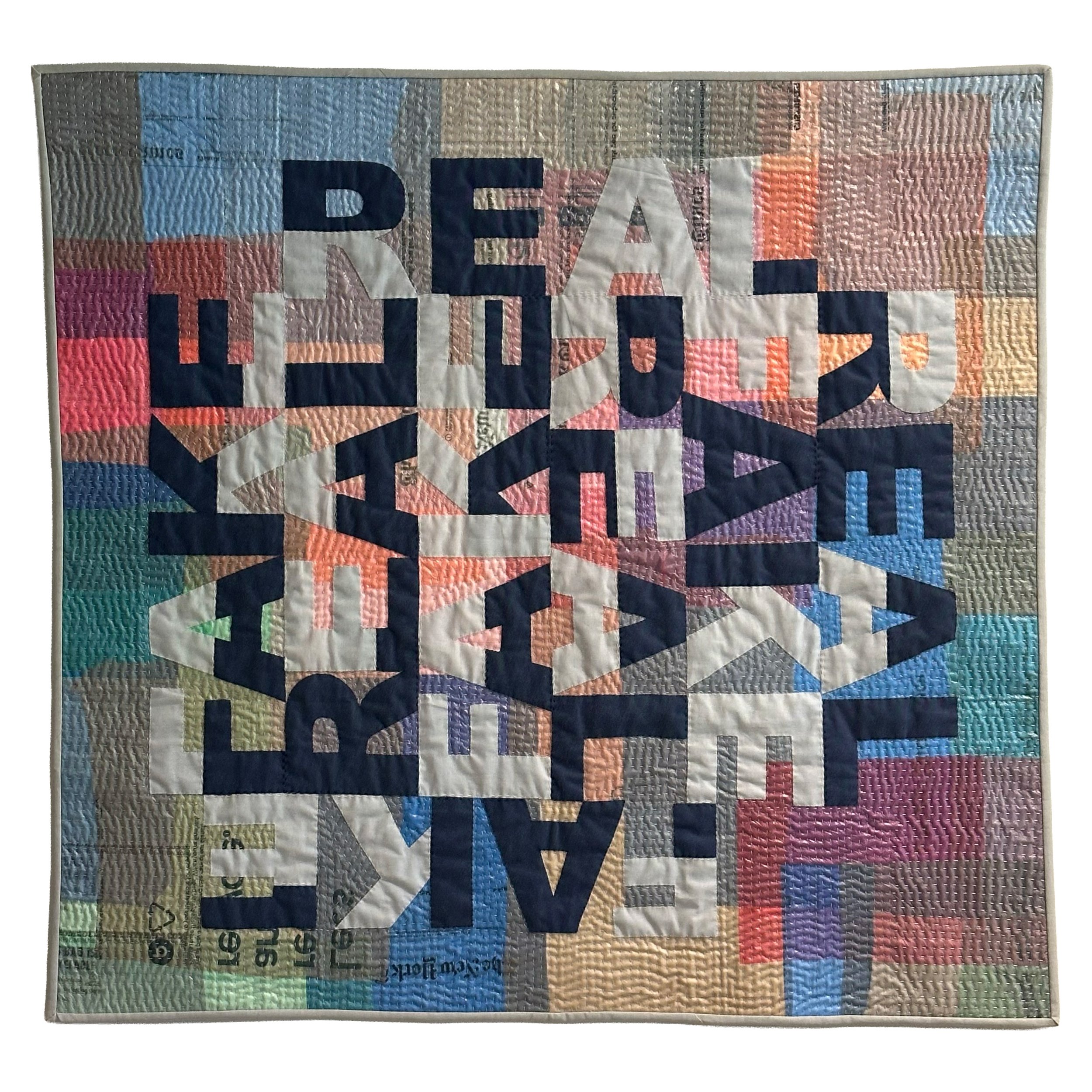 Articial Truth— 00 x 00 in.  Quiltcon 2026, Raleigh, NC
