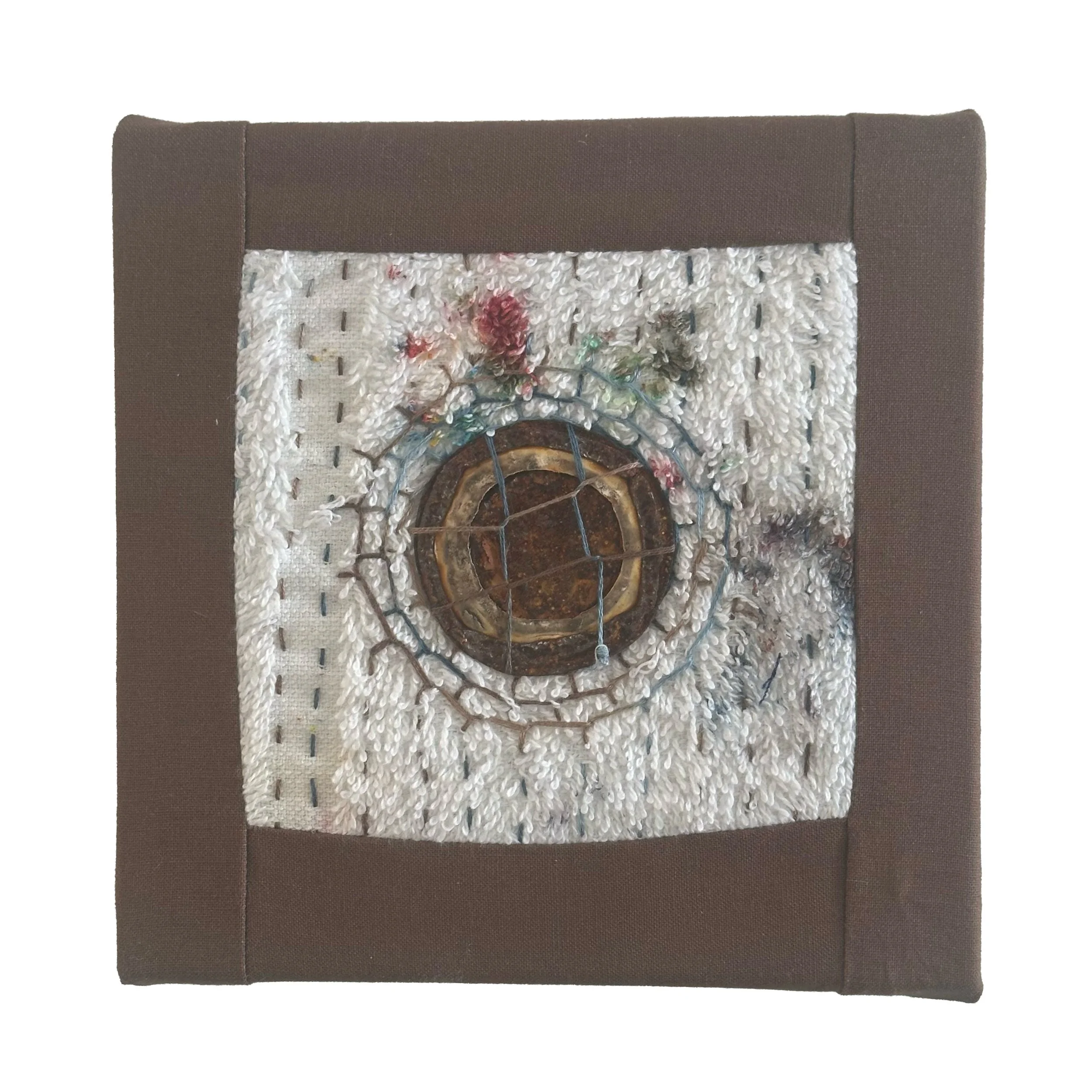 Earth Month Challenge.  6 x 6"
Mapspace, Port Chester, NY.  Croton River Artisan Gallery May 2026