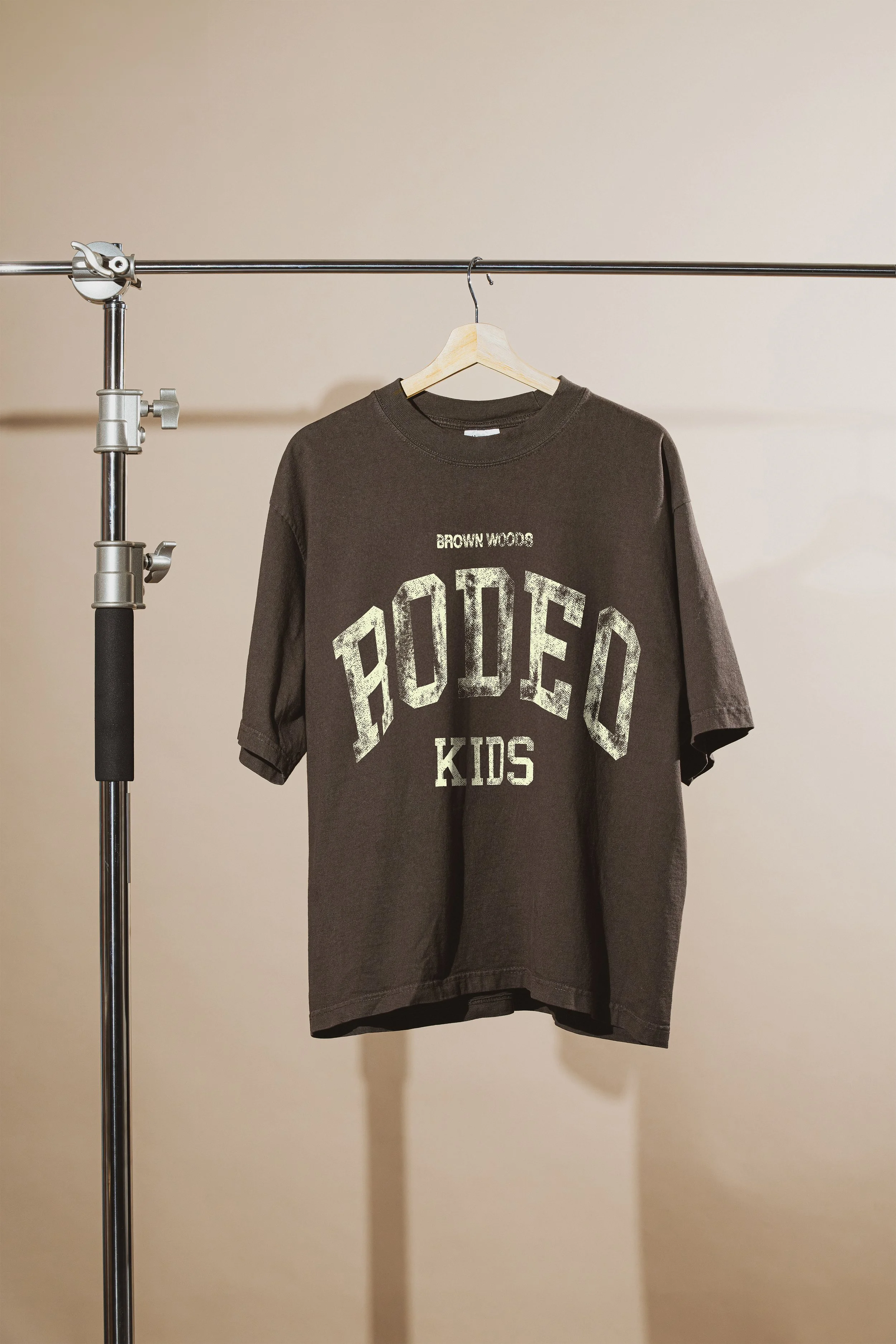 Rodeo Kids Oversized Tee / Mocha
