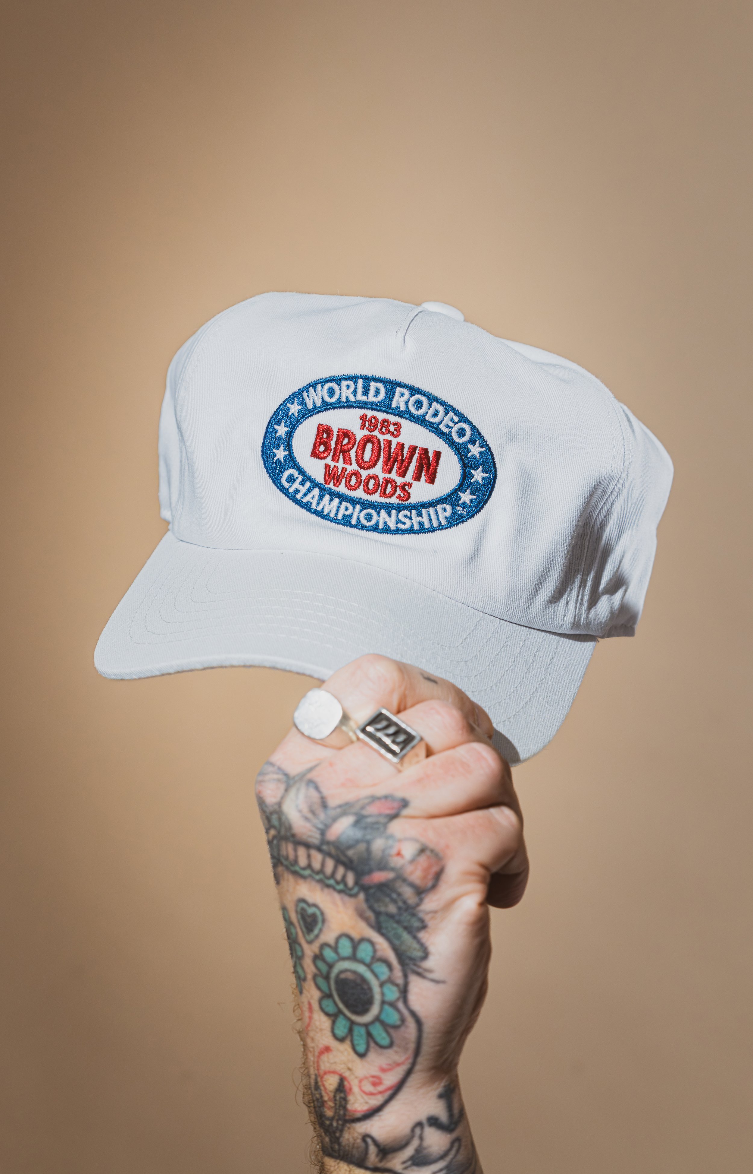 BW World Rodeo Championship  Snapback / White