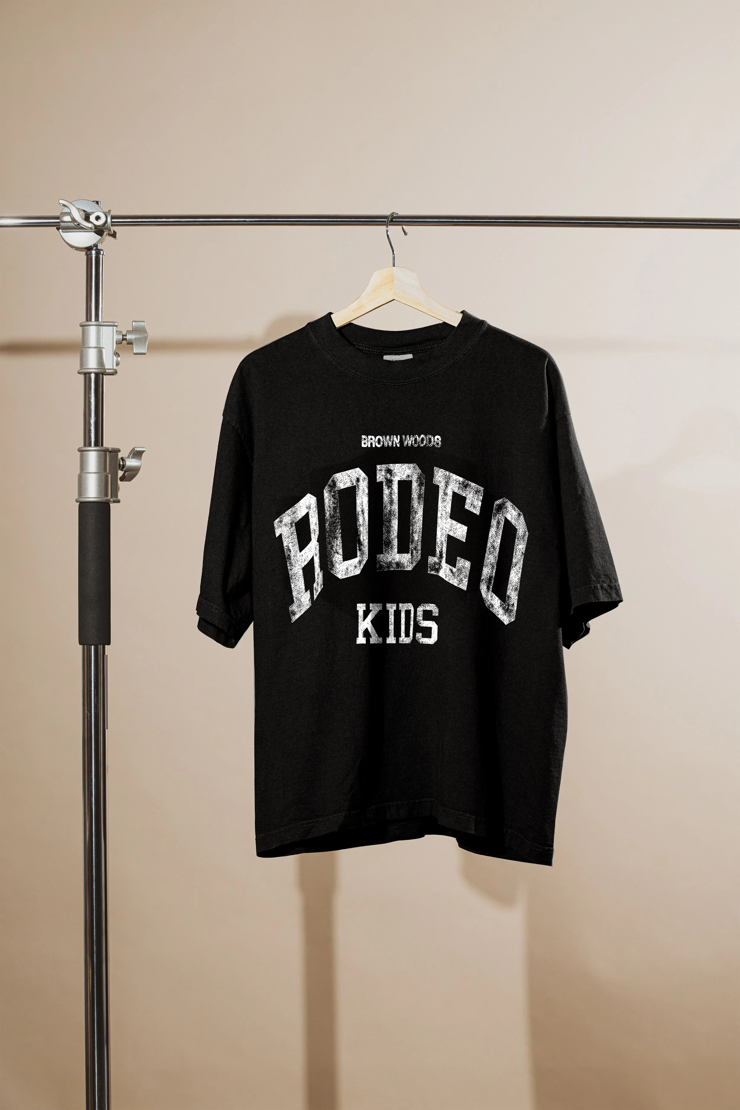 Rodeo Kids Oversized Tee / Black