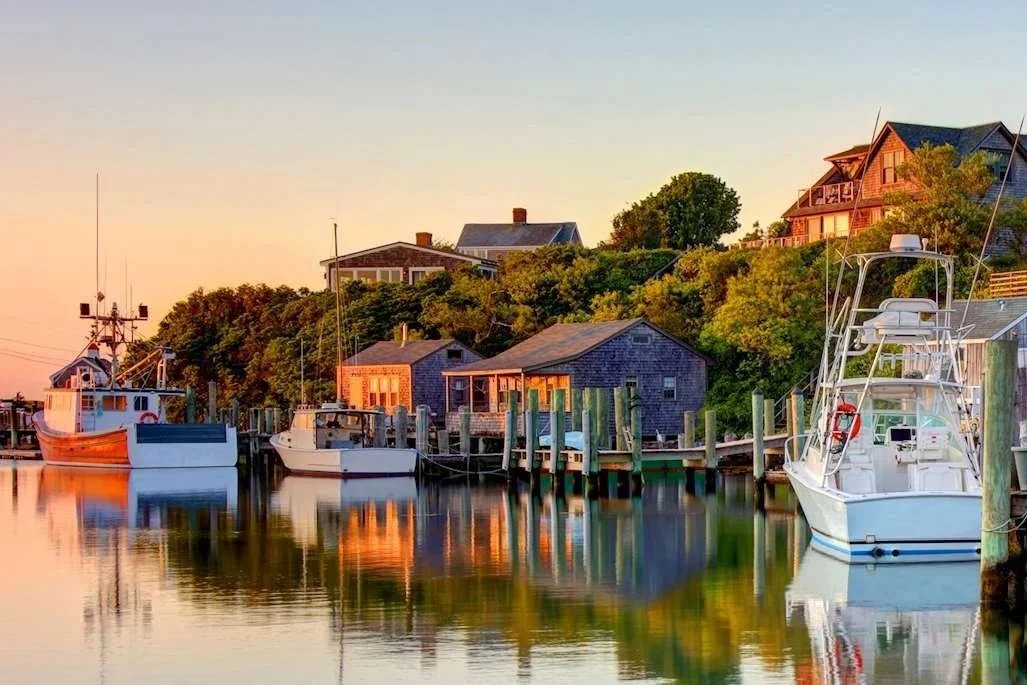 Menemsha Harbor, Martha's Vineyard — independent insurance agency serving island communities