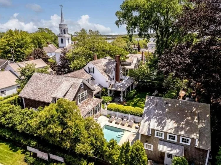 Image of a home in Downtown Edgartown, Martha's Vineyard.