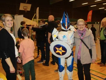 Robotten Danbot kostumet/dragten