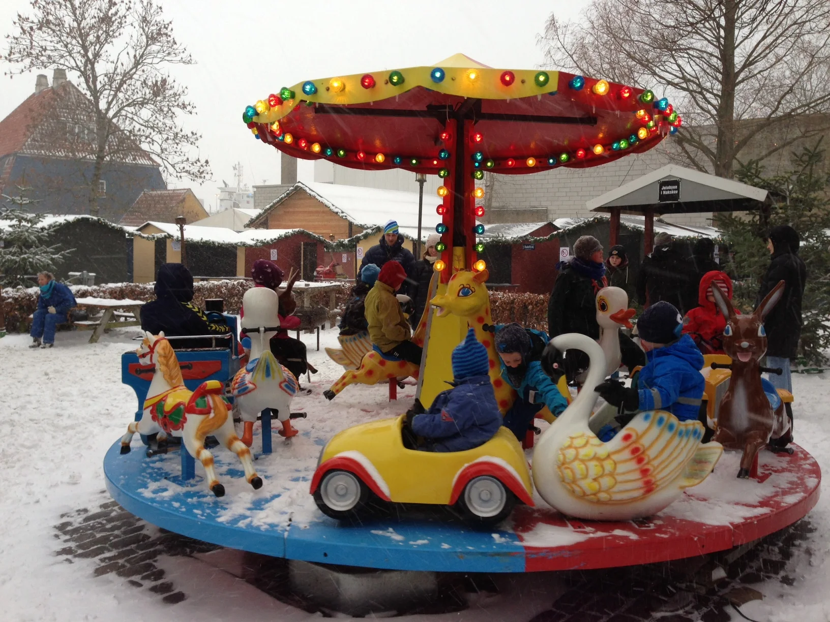 Jule Karrusel for børn