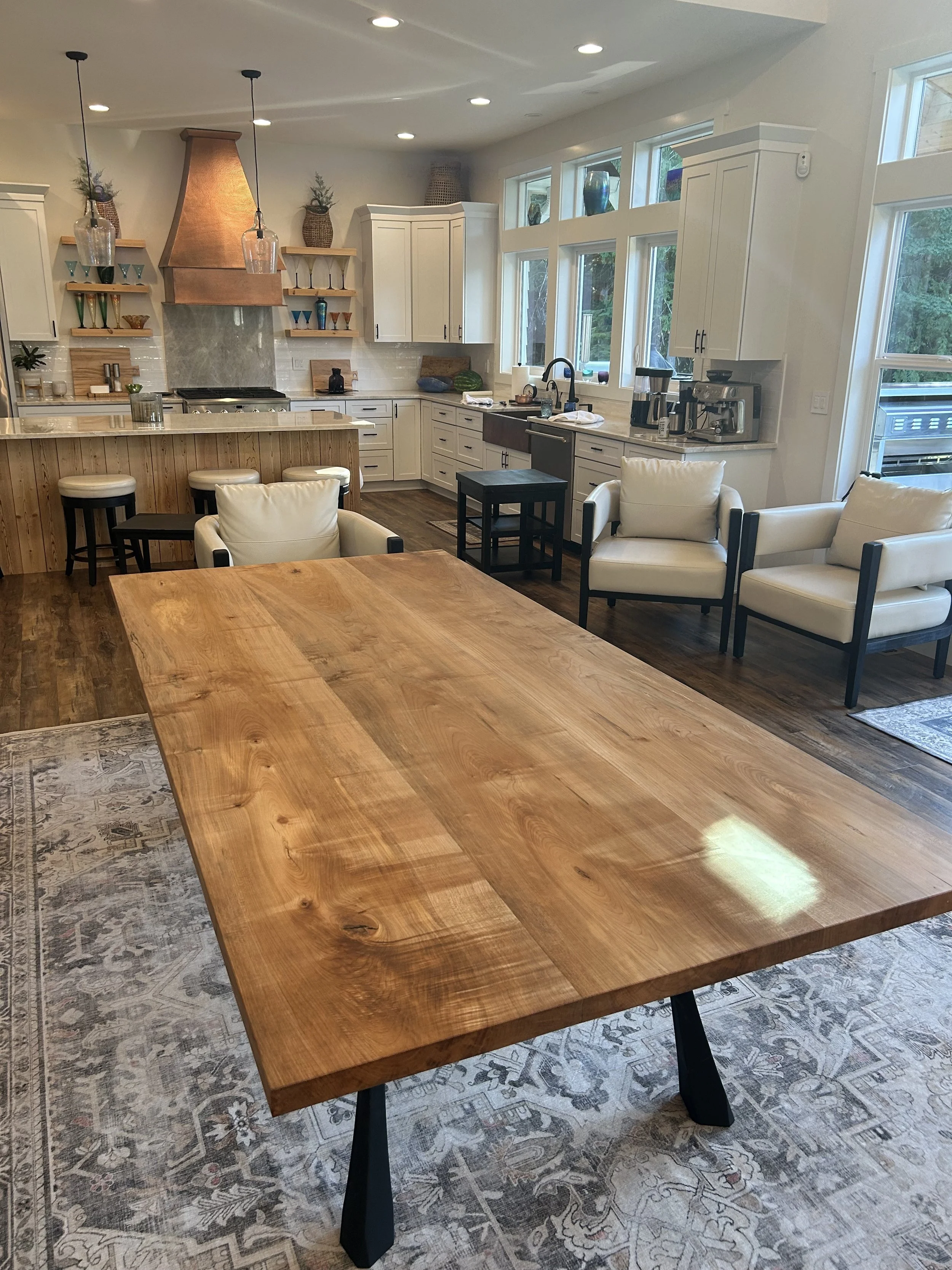 maple dining table