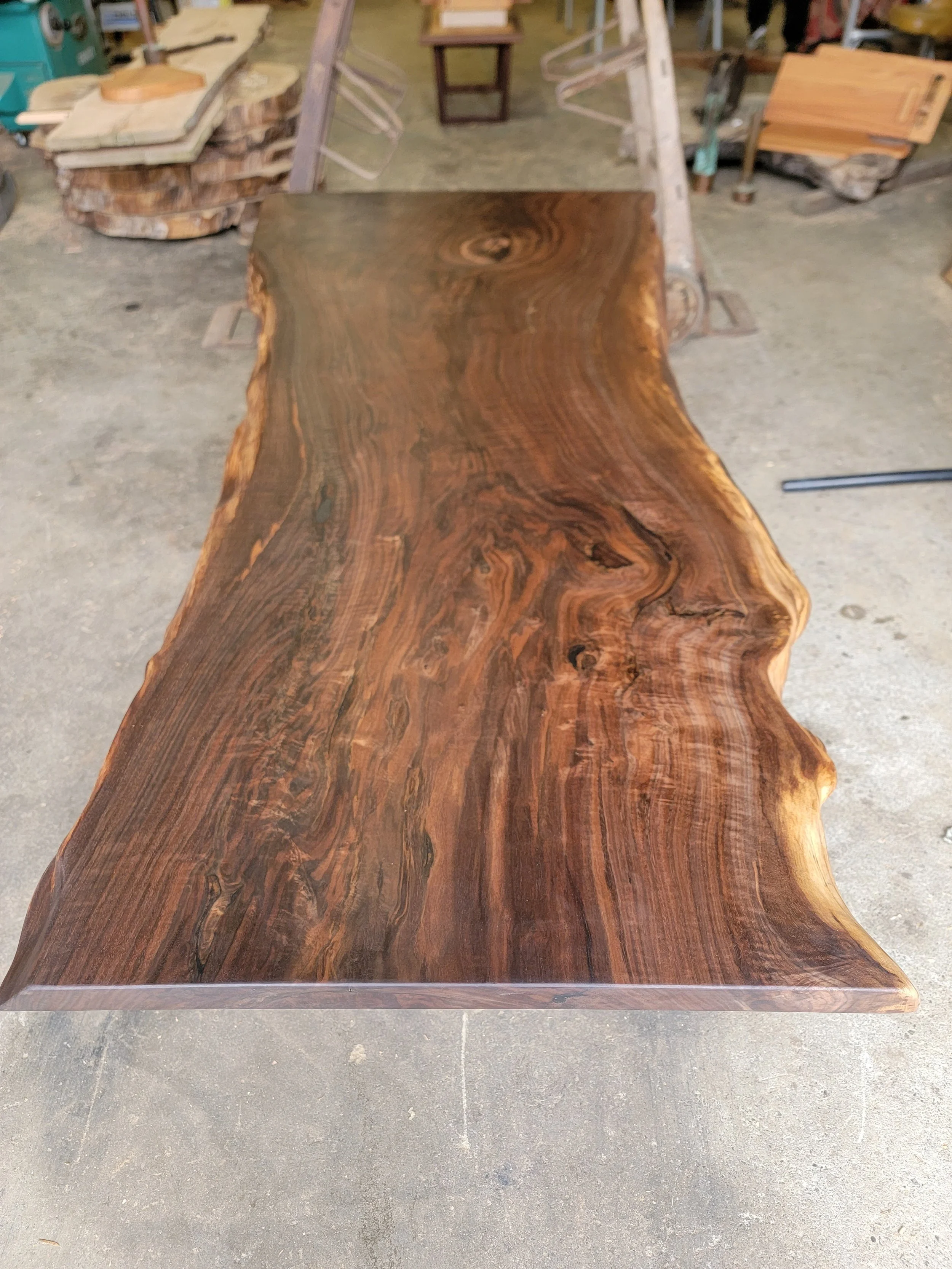 claro walnut table