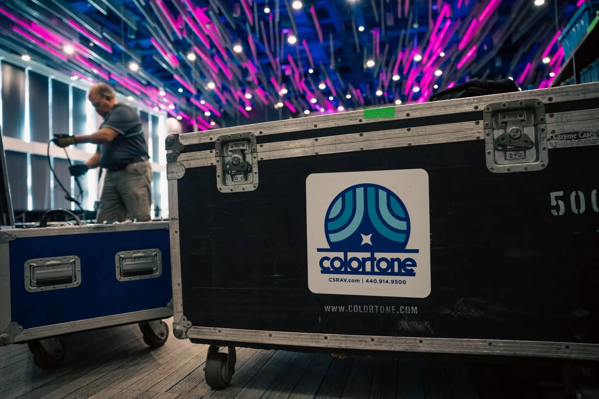 Road Case Labels for @colortone.events!
// #colortone #branding #stageart #roadcase #labels #woodshed