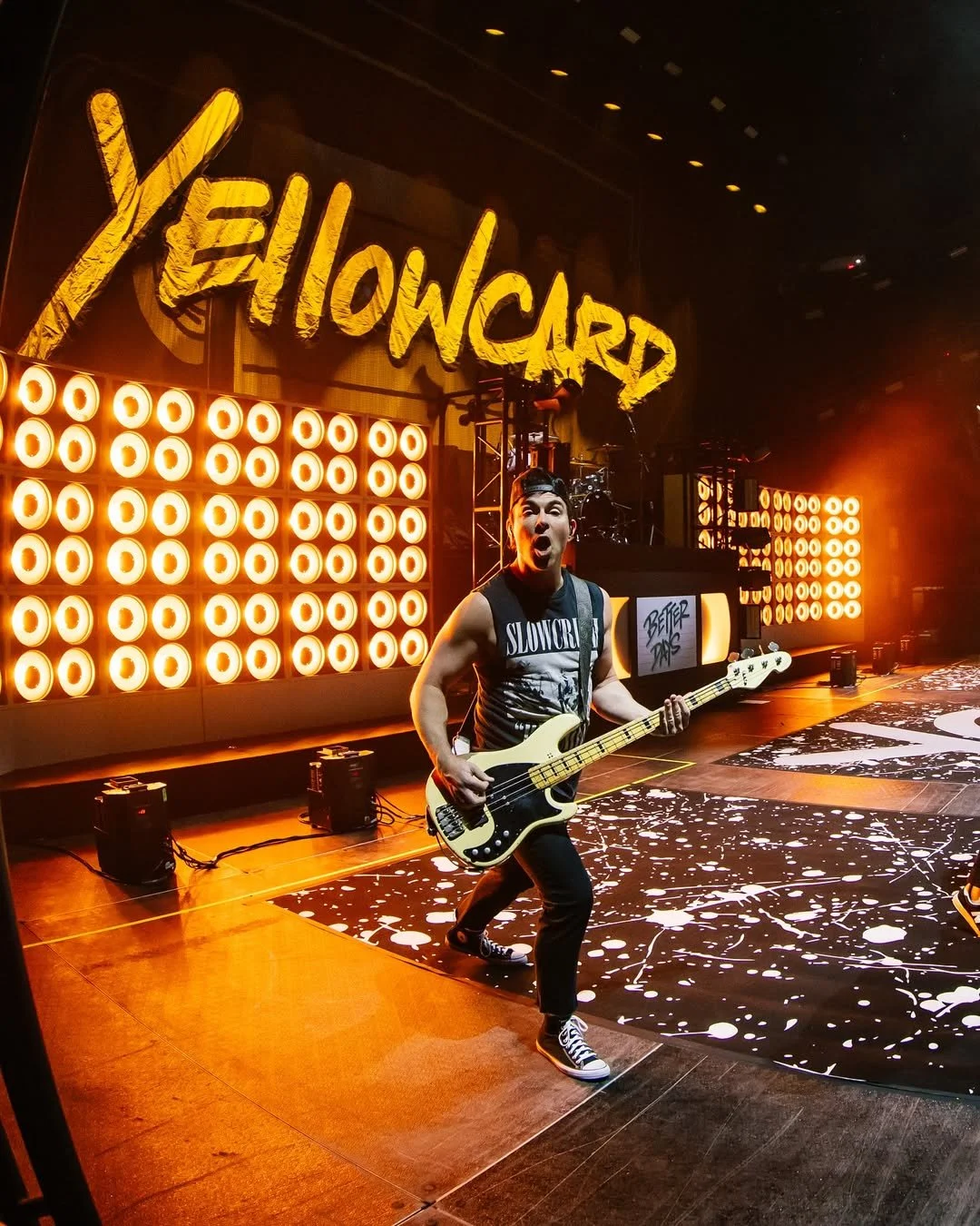 Stage Rugs for @yellowcard!

// #yellowcard #branding #stageart #stagerugs #rugs #woodshed