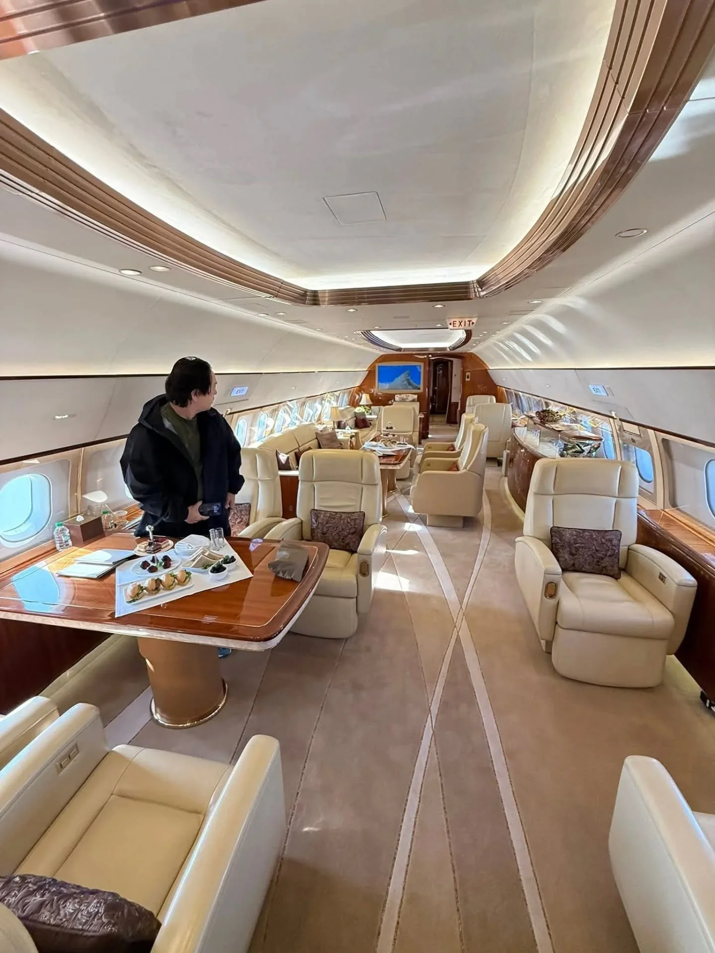 Sneak-peek inside the Linkin Park airborne tour bus ✈️

// #linkinpark #privatejet #tourbus #ontour #woodshed