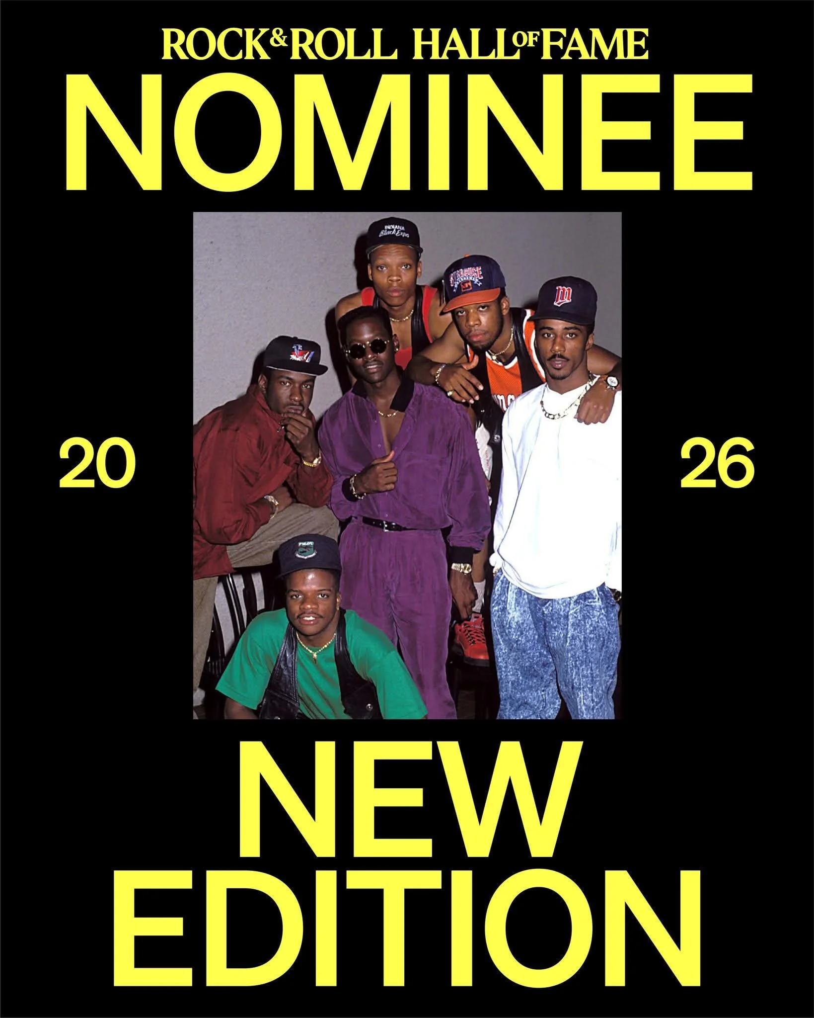 Congrats to our client @newedition!

Proud to have our HQ within walking distance of the @rockhall.

// #newedition #branding #stageart #rockhall #nomination #nominee #rockhall2026 #rockandrollhalloffame #woodshed