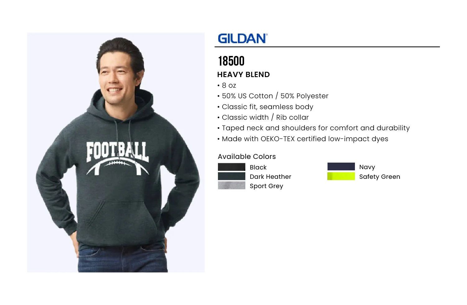 Gildan 18500