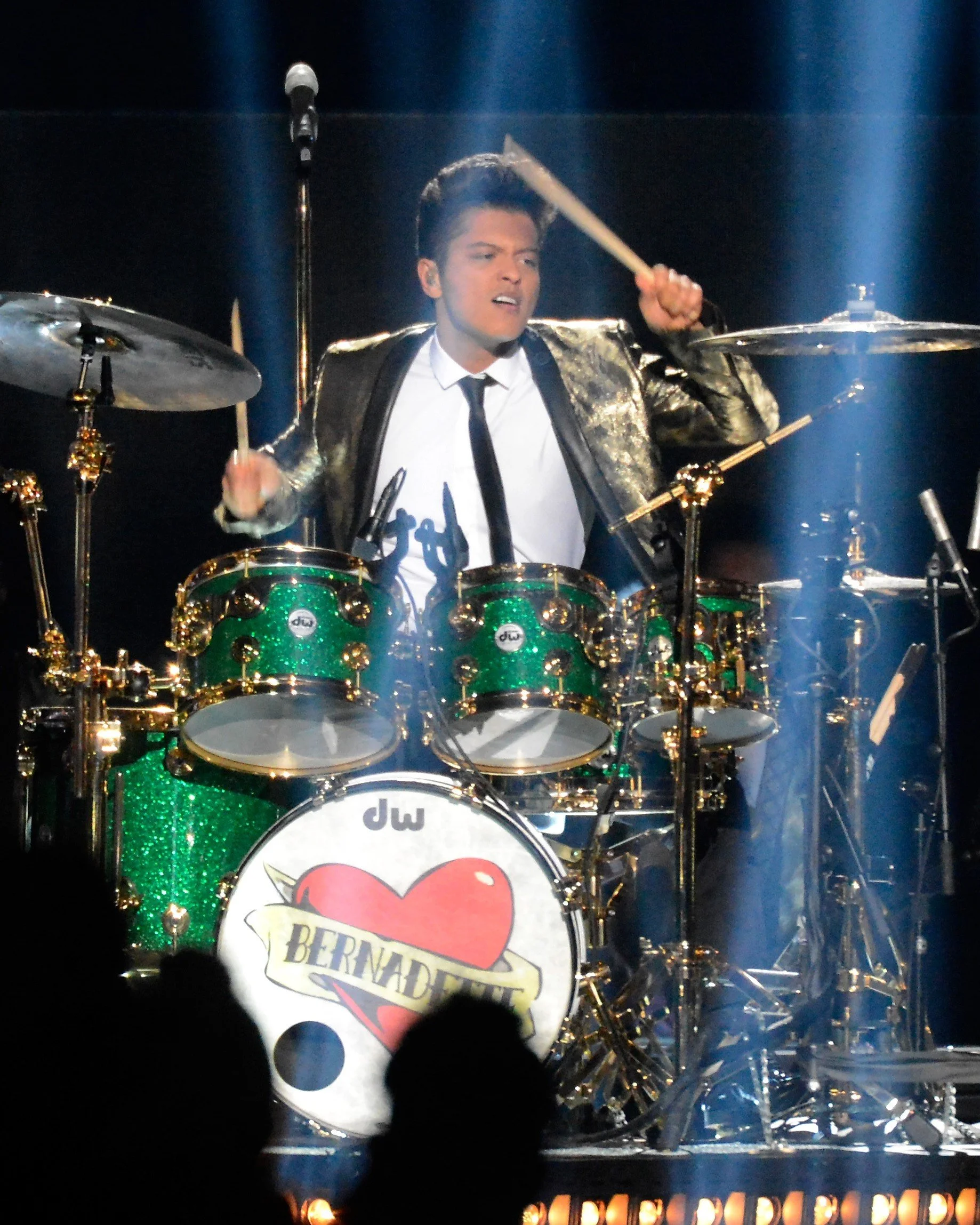 Bruno Mars // Super Bowl Halftime Show // Woodshed Stage Art