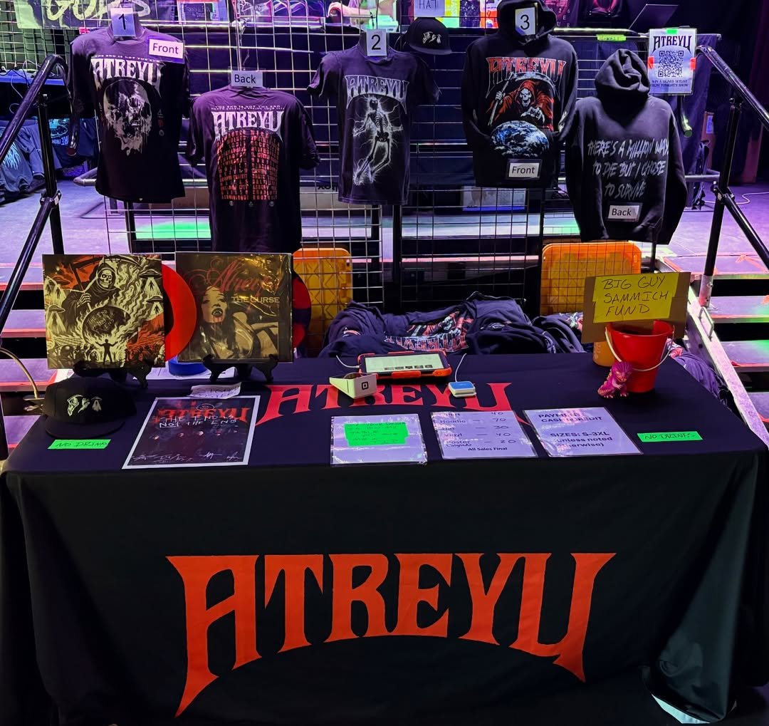 Tour Merch Displays // Woodshed Stage Art