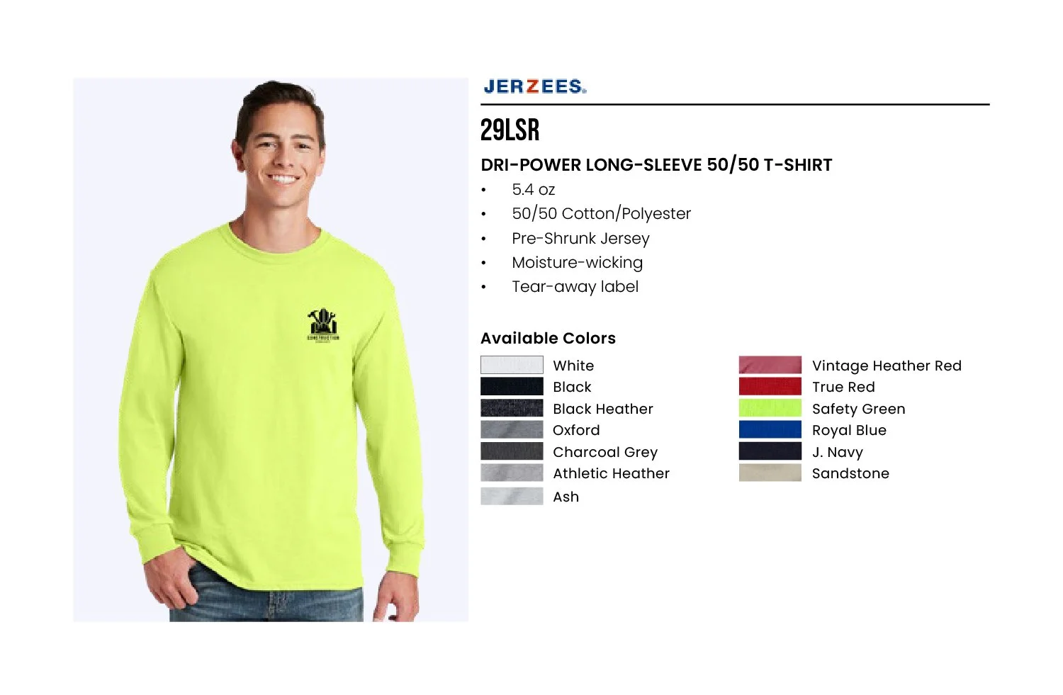 Jerzees 29LSR