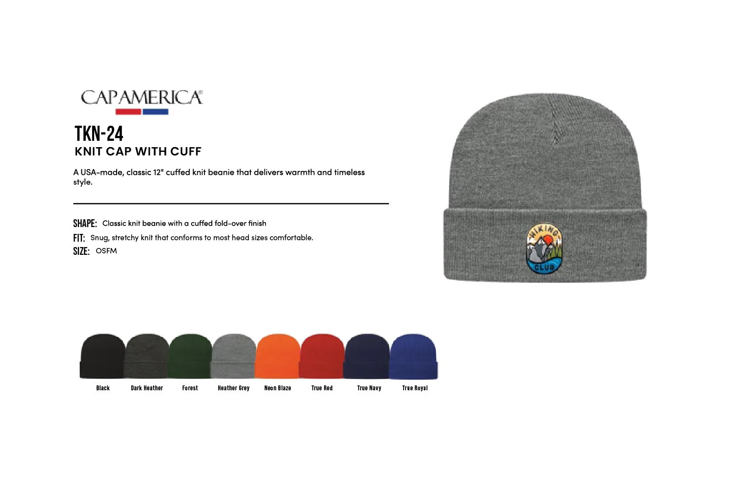 Cap America TK-24
