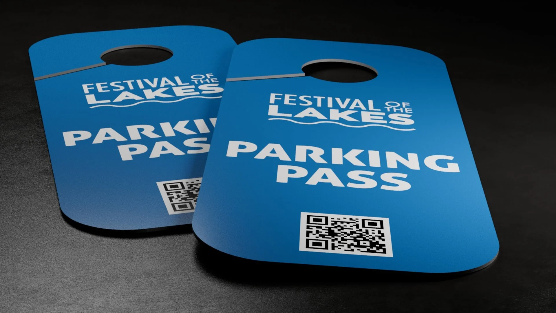 Music Festival Parking Passess // Woodshed Stage Art